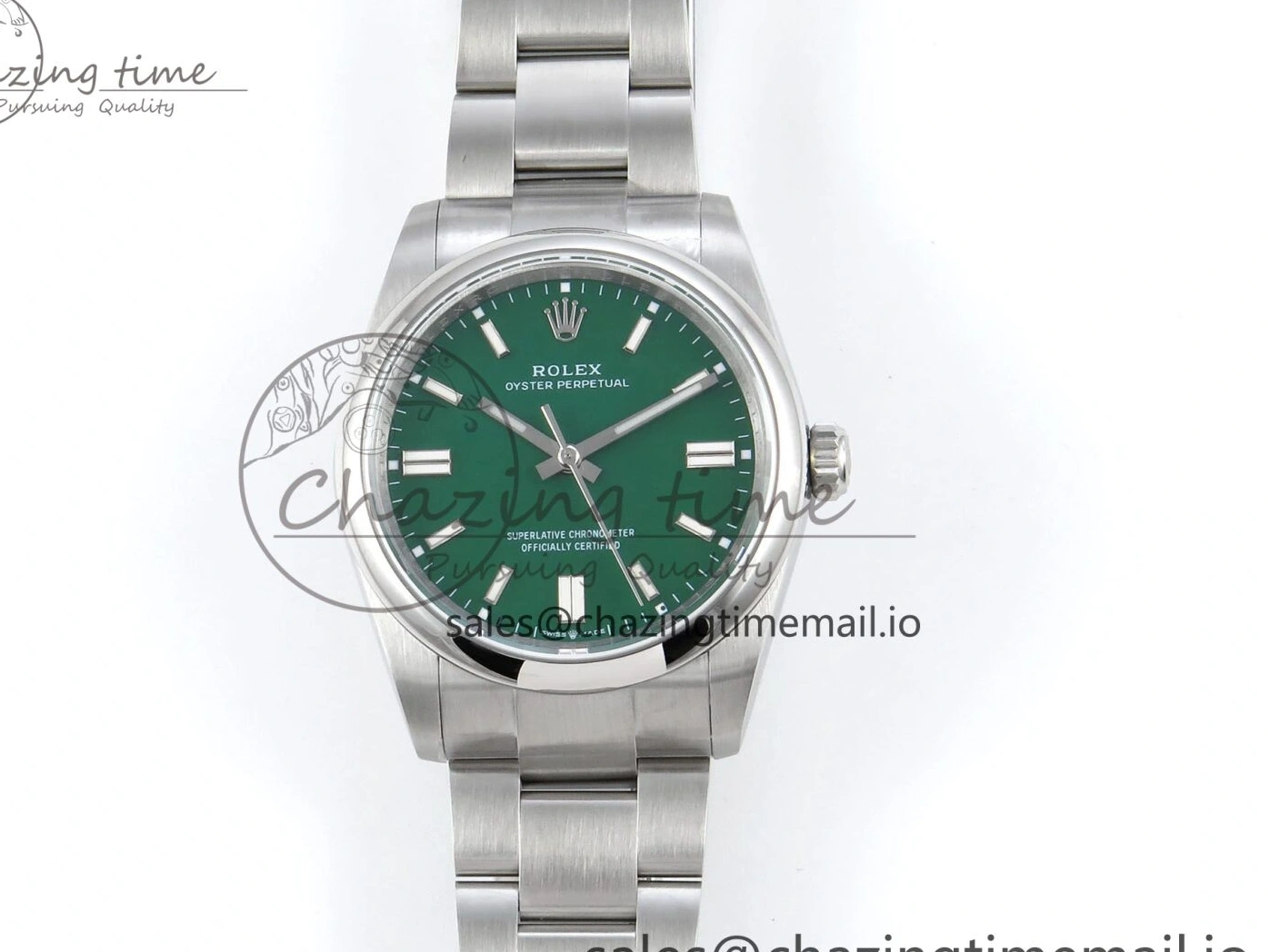 MiroTime 0315 Sustainable Oyster Perpetual 126000 36mm DIWF 1:1 Best Edition 904L Steel Green Dial A 757